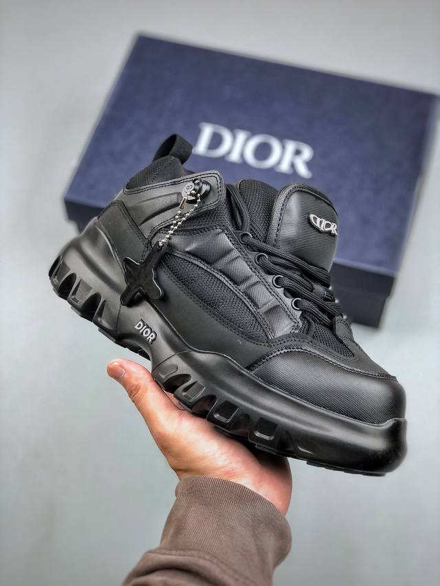 Dior Snow And Lewis Hamilton Round Toe Lace-up Low-top Casual Shoes Sizes: 39-45