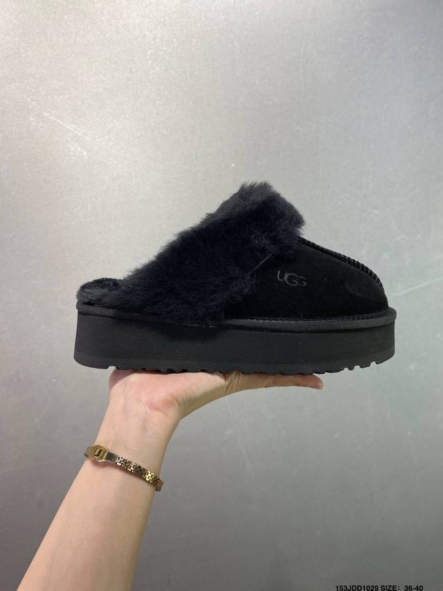 Ugg Versatile Item Ugg Autumn/Winter Sheepskin Snow Boots The entire shoe uses t