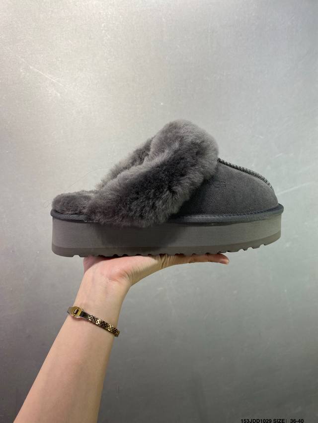 Ugg Versatile Item Ugg Autumn/Winter Sheepskin Snow Boots The entire shoe uses t