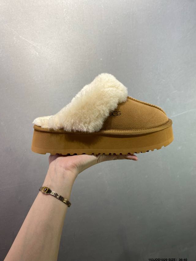Ugg Versatile Item Ugg Autumn/Winter Sheepskin Snow Boots The entire shoe uses t