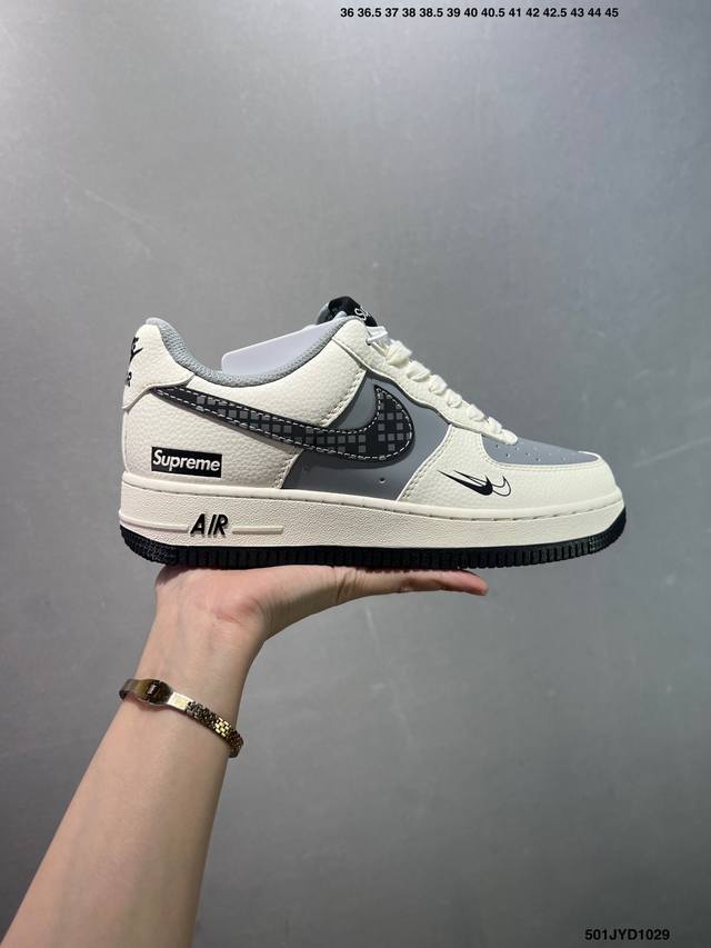 Company-grade Nike Air Force 1 '07 Low collaboration low-top sneakers/casual sho