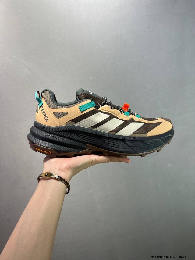 Company Grade Ad Terrex X Free Hiker Gtx Shoes Black/Brown Outdoor Waterproof, B