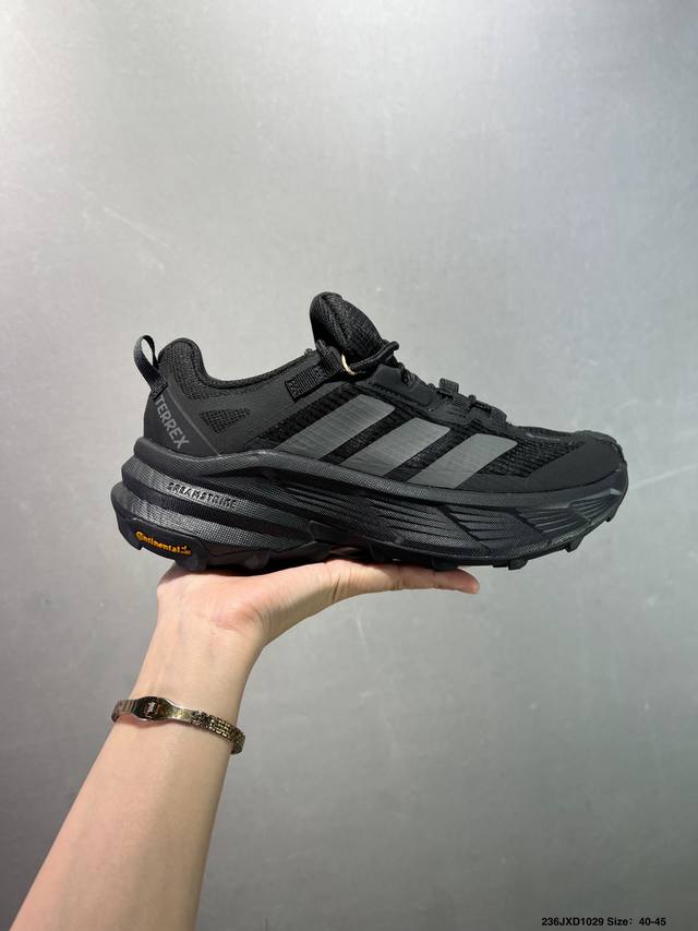 Company Grade Ad Terrex X Free Hiker Gtx Shoes Black/Brown Outdoor Waterproof, B