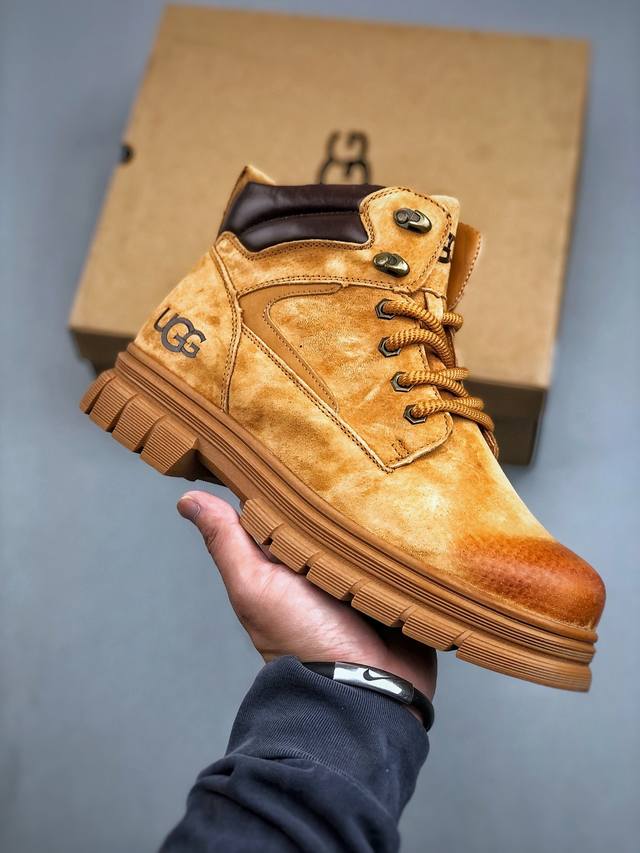 T Ugg Mx M Low Gtx Outdoor Workwear Lightweight Mid-Cut Casual Martin Boots Seri