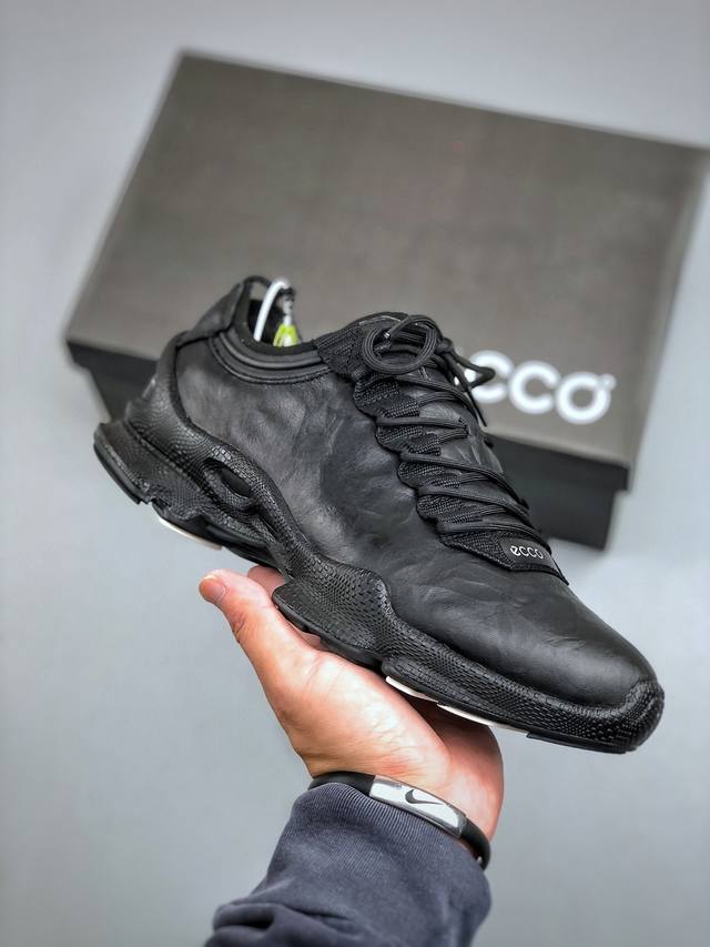 Y Ecco Men's Running Shoes, Casual Shoes, Breathable, Lightweight, Lace-up, Comf