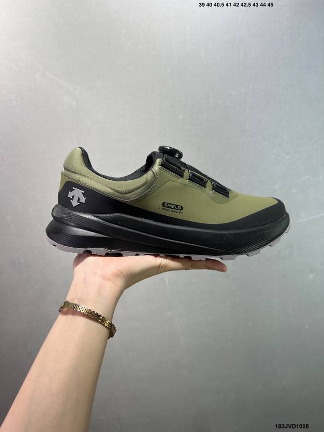 Company Grade Descente Edge Court Retro Lightweight Durable Low-Top Casual Shoes