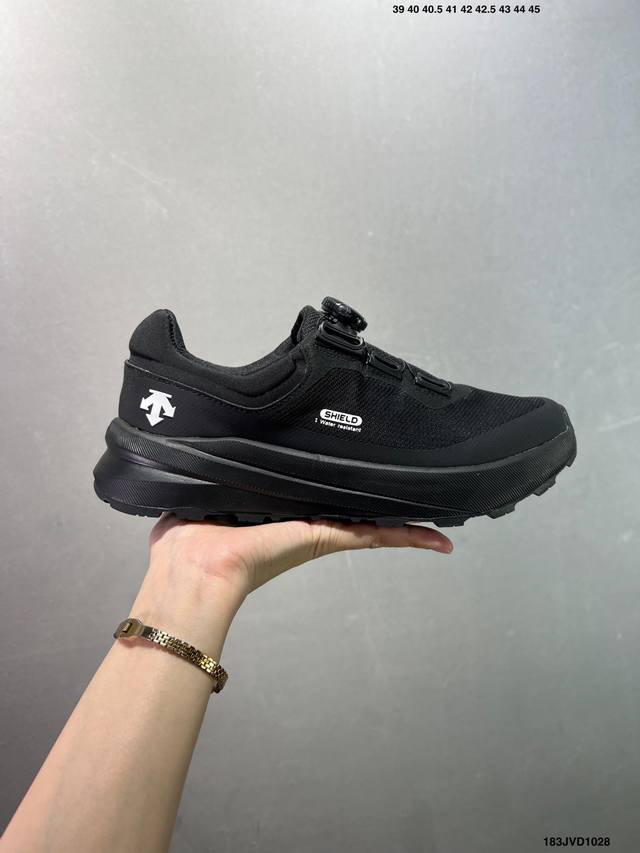 Company Grade Descente Edge Court Retro Lightweight Durable Low-Top Casual Shoes