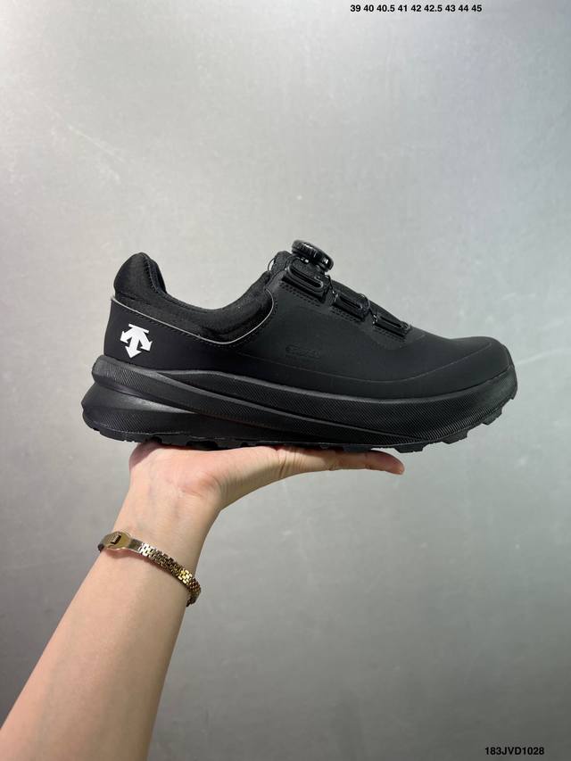 Company Grade Descente Edge Court Retro Lightweight Durable Low-Top Casual Shoes