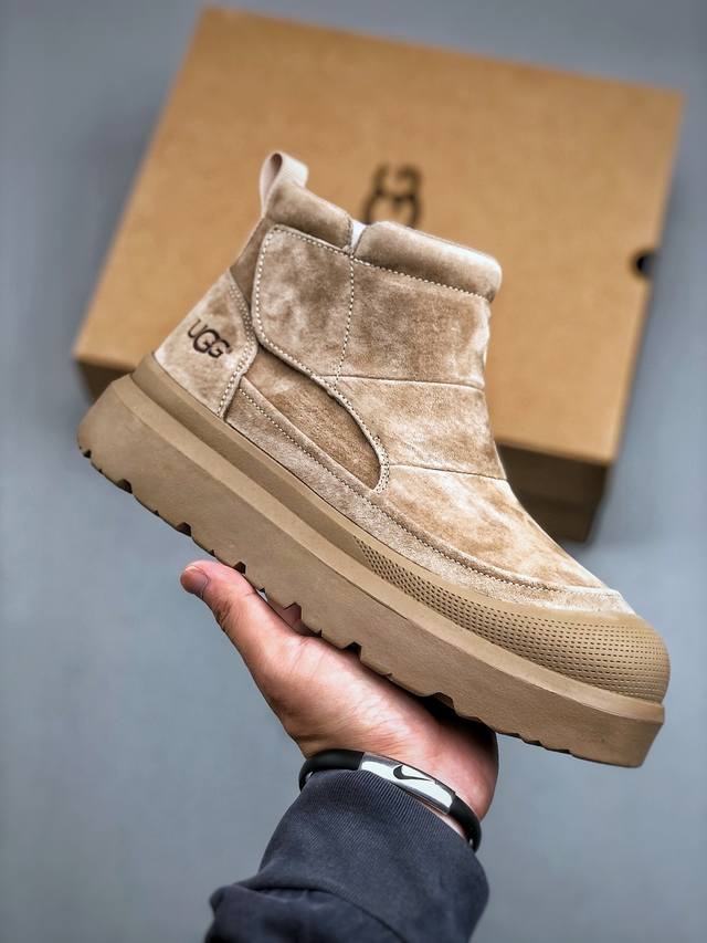 2025Ss Ugg American Autumn/Winter New Men's High-Top Casual Martin Boots Series