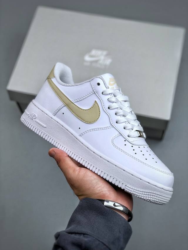 Nike Air Force 1 '07 "White, Brown, Yellow" Low-Top Casual Sneakers Fj4146 120.