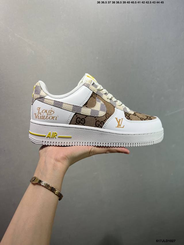 Factory Grade Nike Air Force 1 Low By You (Ddd) Authentic Air Force fit, made wi