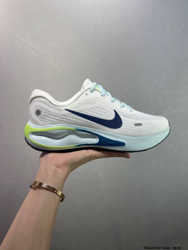 Nike Journey Run Running Shoes. Features a new cushioning material for a firmer