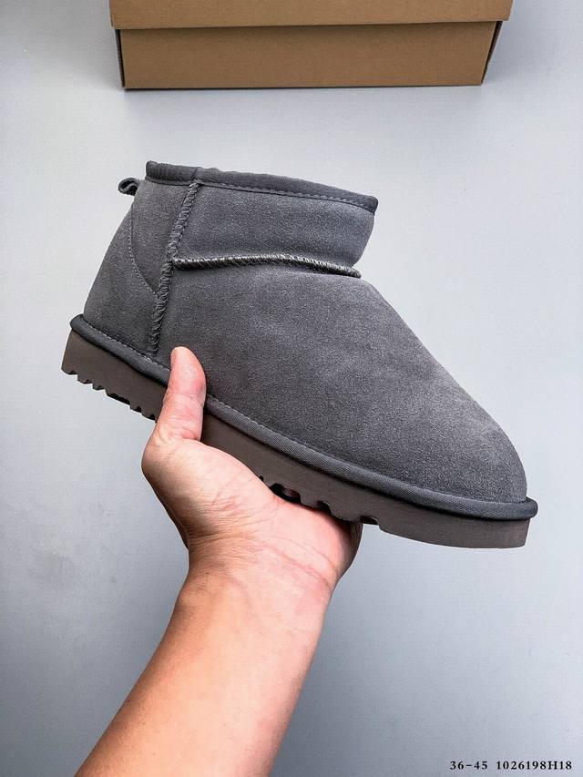 Ugg Autumn/Winter New Women's Classic Mini Platform Ankle Boots Special Edition.