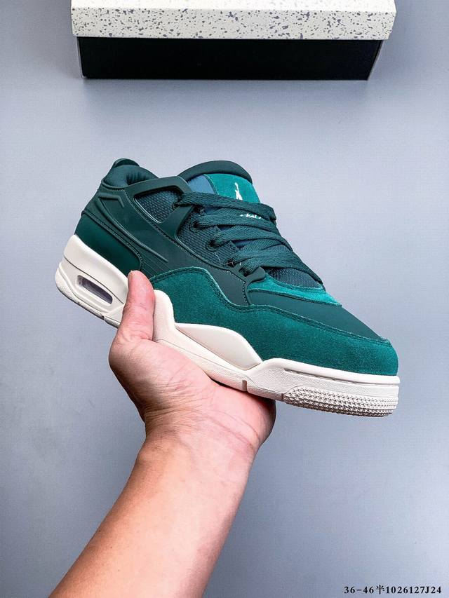 Air Jordan AJ4 RM Remastered Low-Top Retro Basketball Shoes - First Look! This s