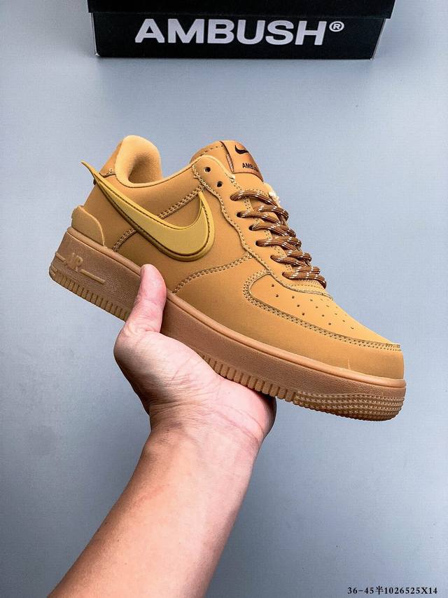 Ambush X Nike Air Force 1 Low Collaboration - Original shoe developed using orig