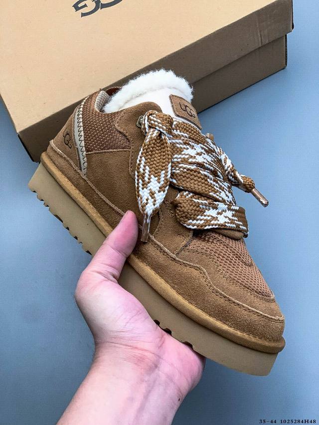 Ugg Classic Ultra Mini Mel Two-Tone Patchwork Low-Top Casual Shoes #The entire s