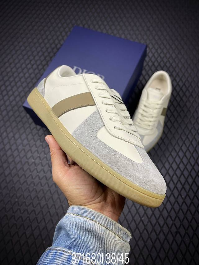 I Top-tier Dior Training Shoes Dior B01 Matchpoint Round Toe Lace-up Low-top, ma