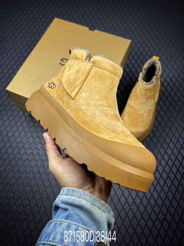 D has New Arrival# Ugg Autumn/Winter New Plush One-Piece Lining Warm and Heat-Lo