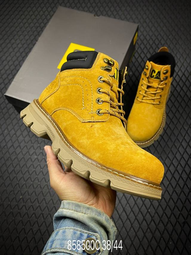 C Cat Footwear Cat Carter Workwear Mid-High Top Casual Retro Trendy Shoes Series