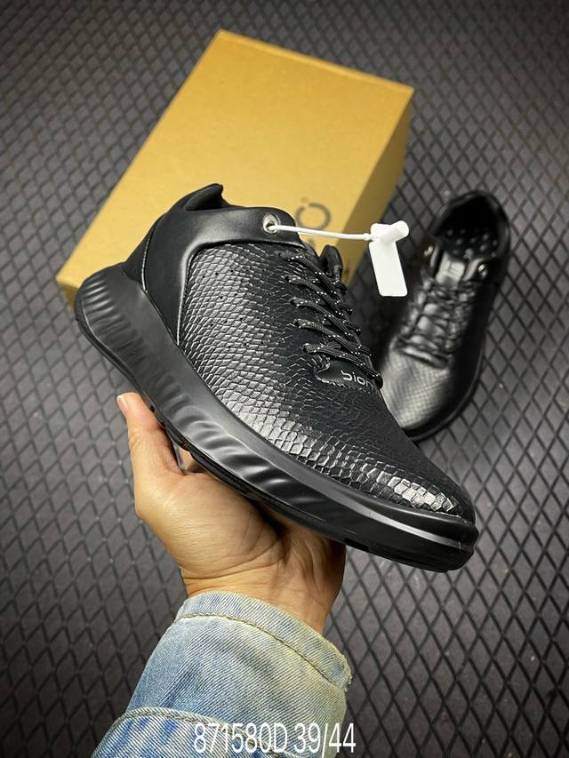 Ecco Classic New Overseas Launch Series Ecco Casual Sports Running Shoes, Breath