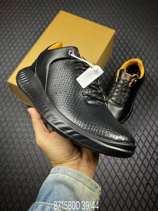 Ecco Classic New Overseas Launch Series Ecco Casual Sports Running Shoes, Breath