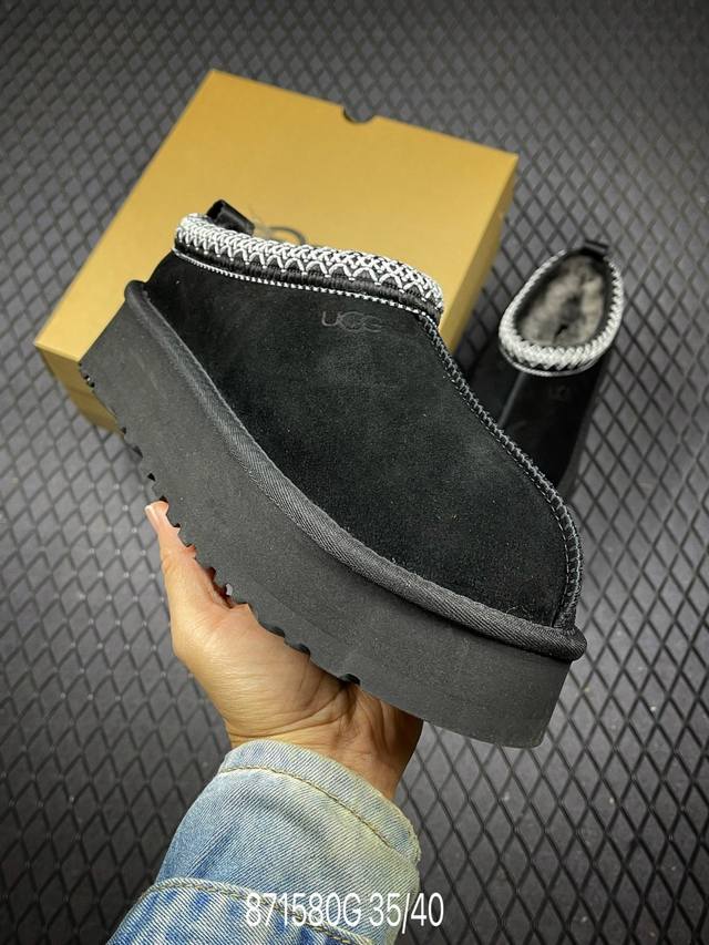 G Top-tier version of Uggtazz ethnic style thick-soled women's shoes, a popular