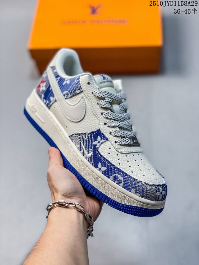 Limited Overseas Release! Factory Grade Nike Air Force 1 '07 Low "LV Collaborati