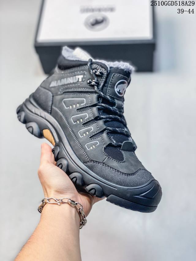 Mammut New Breathable Trendy Versatile Casual Retro Sneakers for Men, Genuine Le