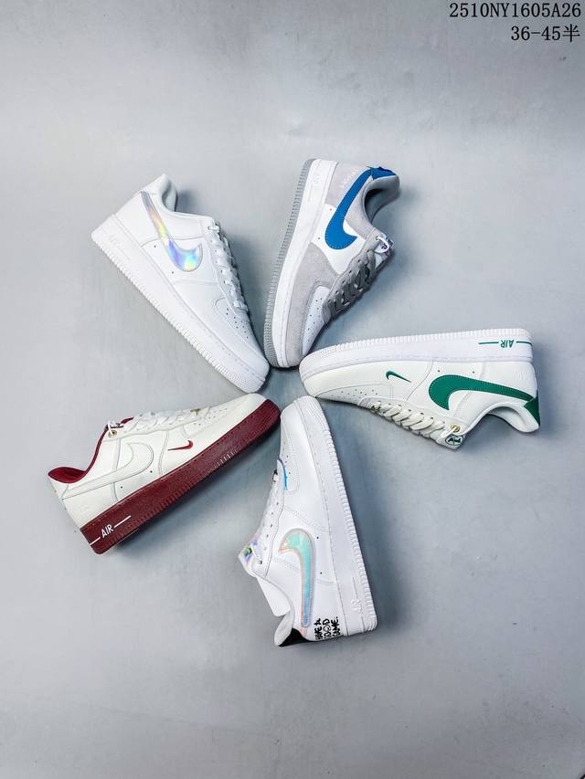 Authentic Nike Air Force 7 Low-Top Sneakers with Half Sizes. Soft, responsive cu