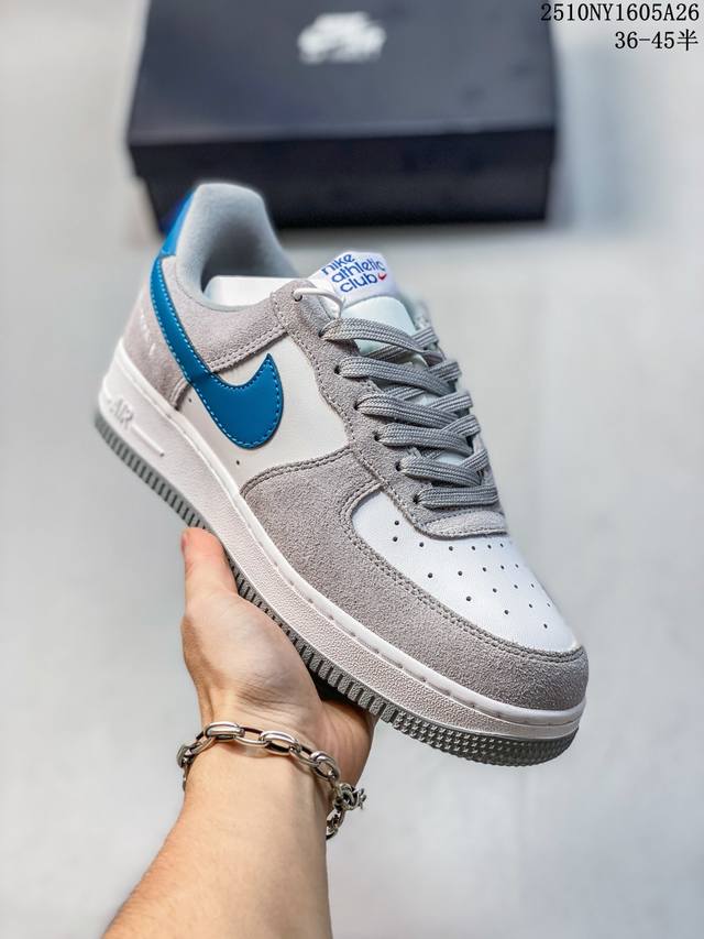 Authentic Nike Air Force 7 Low-top Sneakers with Half Sizes. Soft, responsive cu