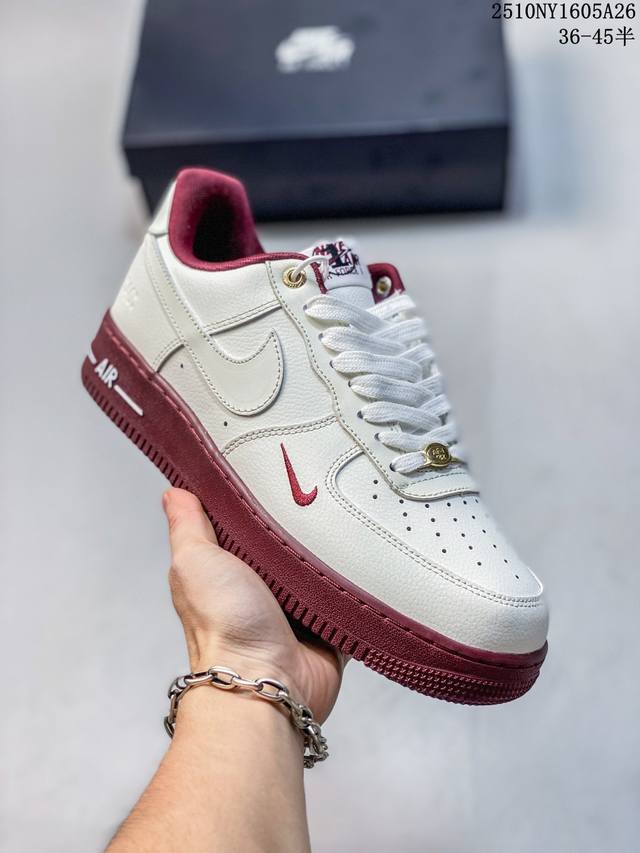 Authentic Nike Air Force 7 Low-top Sneakers with Half Sizes. Soft, responsive cu