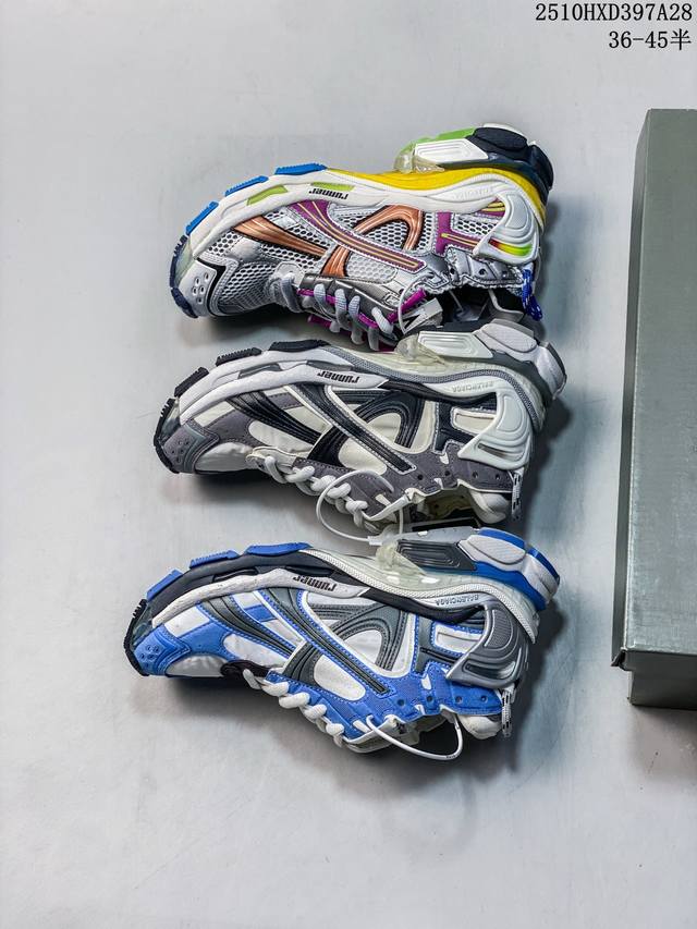 Balenciaga Runner chunky sneakers, comfortable athletic running shoes (excluding