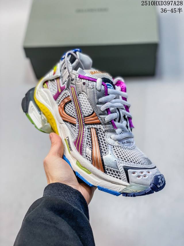 Balenciaga Runner chunky sneakers, comfortable athletic running shoes (excluding