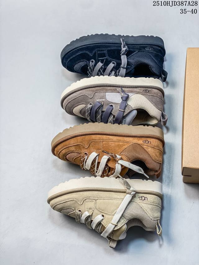 Ugg Lowmel Lo 4032 Mel Series Chestnut Color Top-Tier Dongguan Production Versio