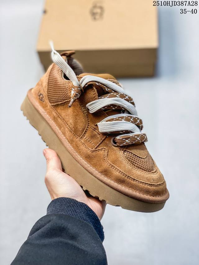 Ugg Lowmel Lo 4032 Mel Series Chestnut Color Top-Tier Dongguan Production Versio