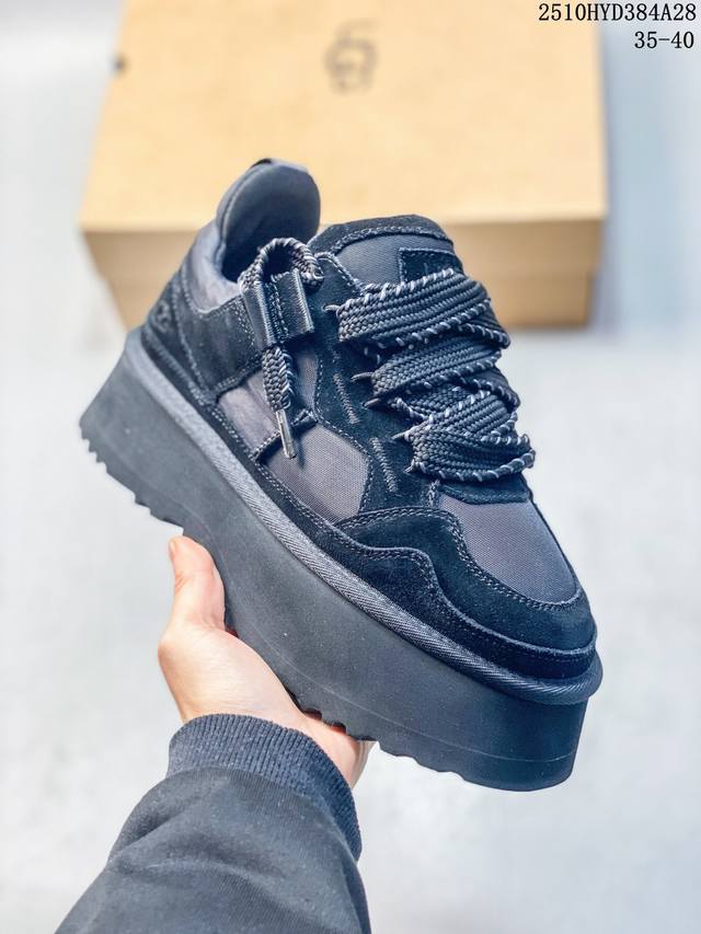 Ugg Astromel Series Top-grade Dongguan-made Thick-soled Height-increasing Autumn