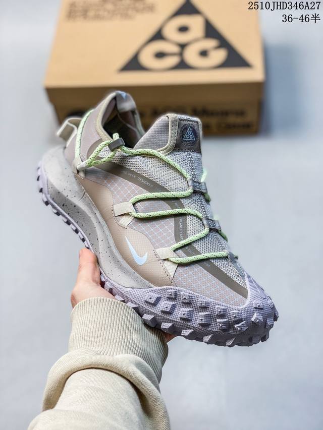 Nike Acg Mountain Fly Versatile Comfortable Non-slip Wear-resistant Low-top Outd