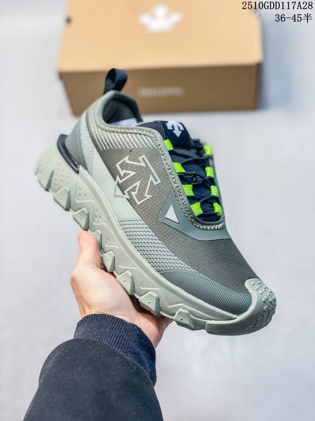 Company Grade Descente Edge Court Retro Lightweight Durable Low-Top Casual Shoes