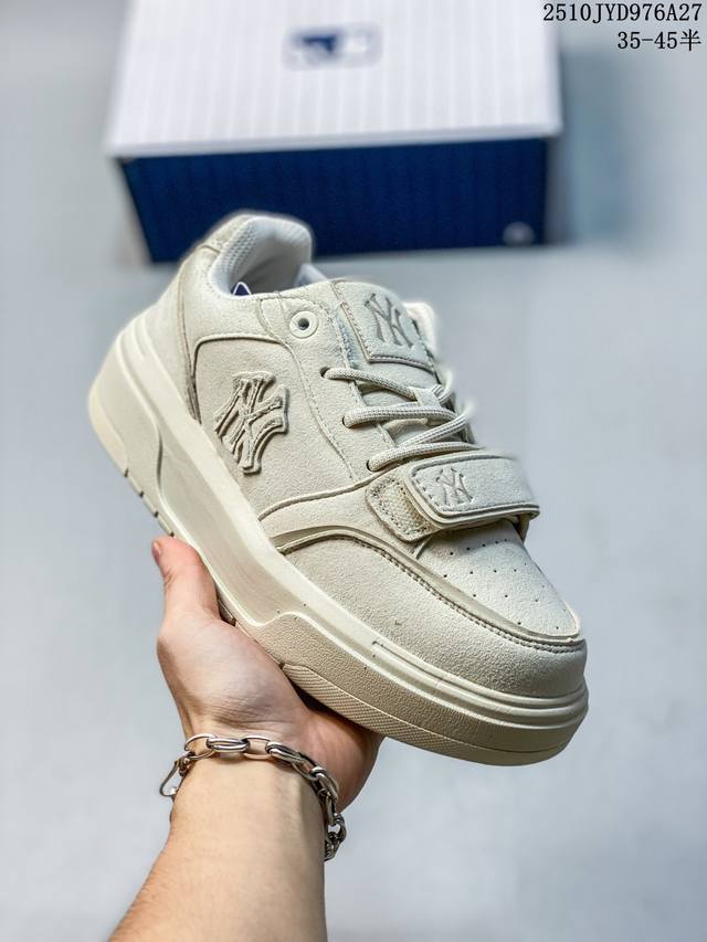 Company Grade Mlb Chunky Liner Pocket Trendy Versatile Thick-Soled Casual Shoes