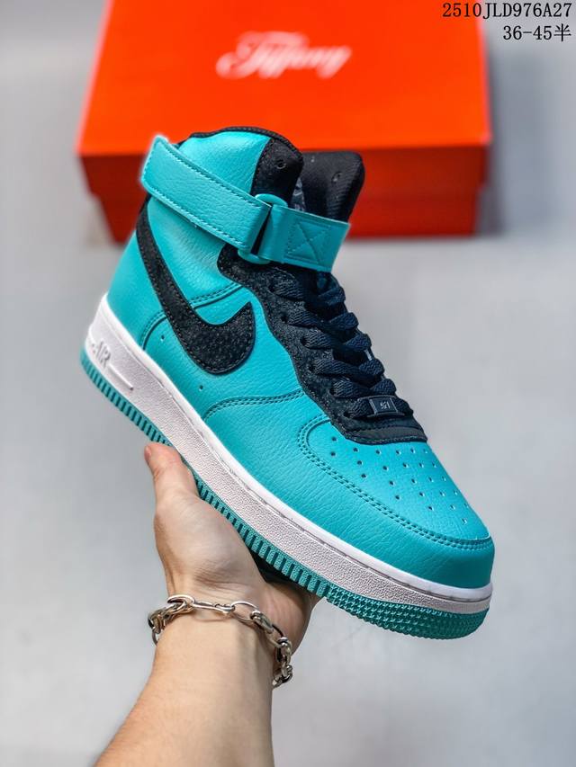Company Grade Nike X Tiffany & Air Force 1 1837 Tiffany Collaboration Nike Air F