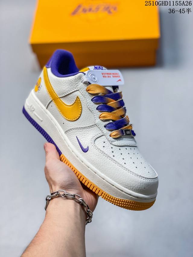 Limited Overseas Release! Factory Grade Nike Air Force 1 '07 Low "NBA Collaborat