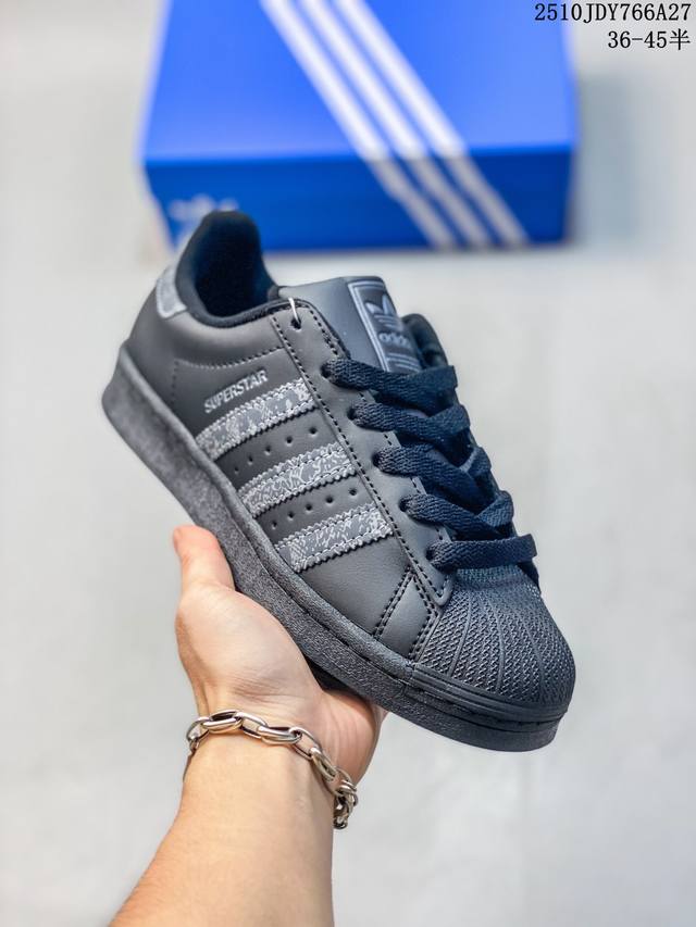 Neighborhood X Adidas Originals Superstar Collaboration Shell Toe Fashion Retro