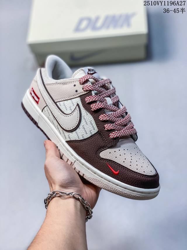 Limited release of overseas hot item! Factory-grade Nike SB Dunk Low "Supreme Co