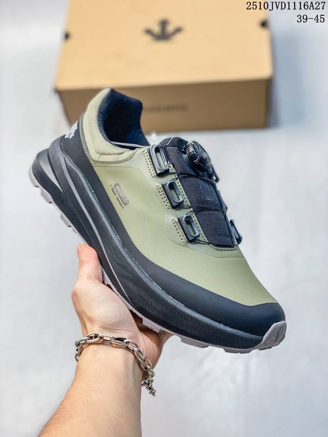 Descente unisex Chron retro athletic casual shoes, outdoor hiking shoes. Feature