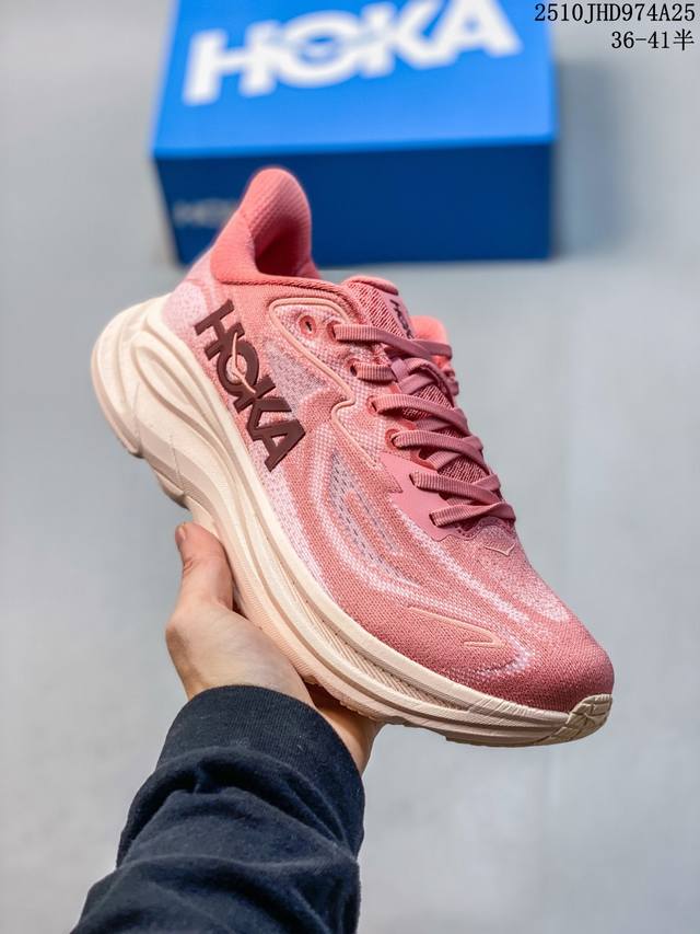 Authentic label with half sizes available. Hoka Clifton 10 new cushioned and com