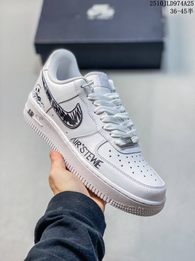 Factory Grade Nike Air Force 1 '07 Low (Half Size Available) - Limited Overseas