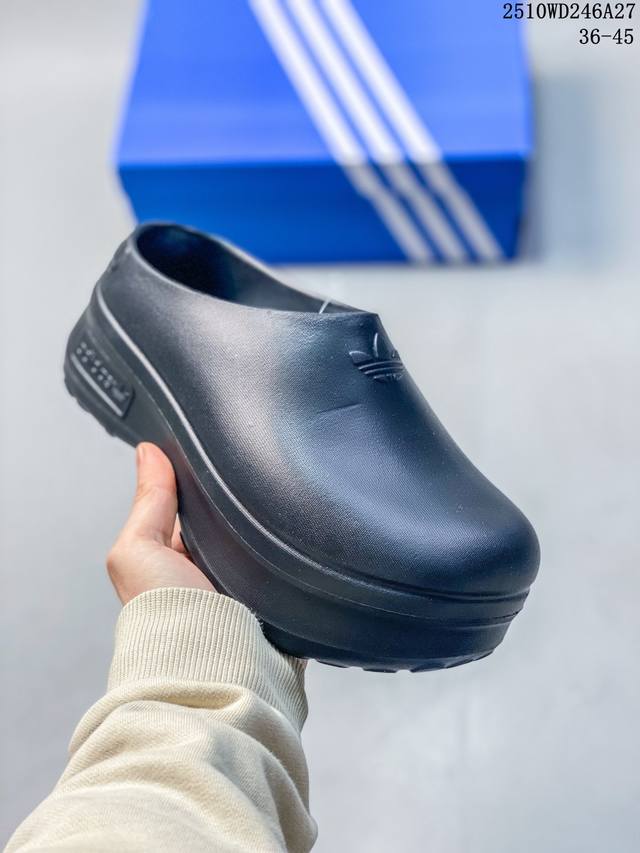 Adidas Originals Adifom Stan Smith Mule Trendy Thick-Soled Comfortable Quick-Dry