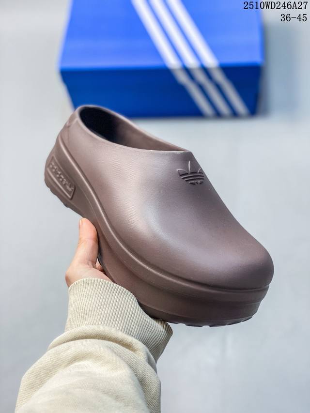 Adidas Originals Adifom Stan Smith Mule Trendy Thick-Soled Comfortable Quick-Dry