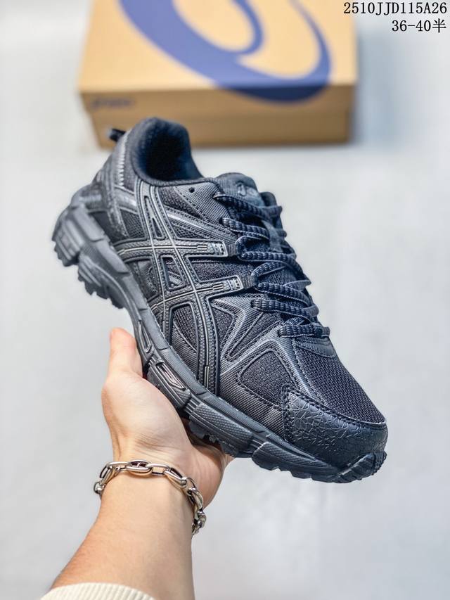 Authentic label with half sizes Asicstiger Men's Trail Running Shoes Gel-Kahana