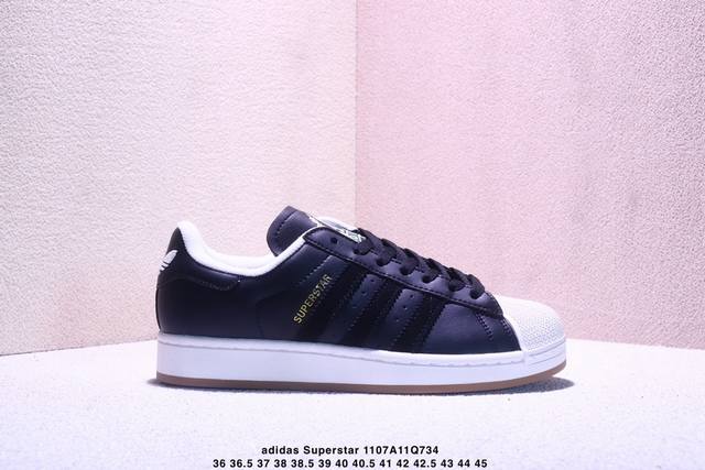 Adidas Originals Superstar Classic Shell Toe Casual Sneakers, Pure White, B2713